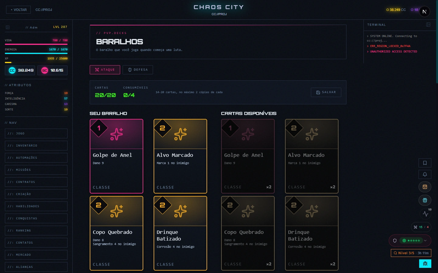 Deck builder